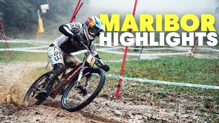 Maribor Highlights  UCI DH MTB World Cup 2020 [upl. by Aileahcim]