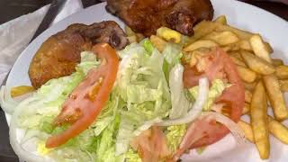 Fish Fry “Big Yard” restaurant Nassau Bahamas [upl. by Nuahsyar358]