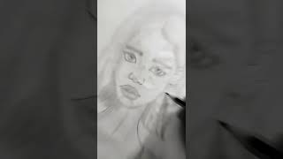 Pencil drawingGirl sketch drawing artgallery drawingskill sketchingart sketchdrawing [upl. by Mellitz845]