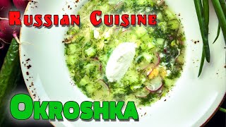 OKROSHKA Russian detox soup [upl. by Suivatna]