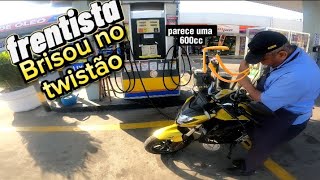 Quanto custa para encher o tanque da nova cb Twister 300f [upl. by Laddie]