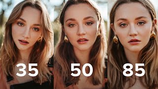 What lens should you buy 35mm vs 50mm vs 85mm [upl. by Mercy]