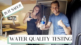 VAN RECIRCULATING SHOWER  WATER QUALITY TESTING [upl. by Annel647]