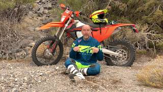 2019 KTM 350 EXC F Riding Impression [upl. by Sinne]