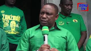 CCM WATOA TAMKO HILI KUHUSU UCHAGUZI PEMBA [upl. by Marguerite]