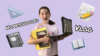 Homeschooled vlog 🎀✨ [upl. by Orrin]