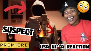 AMERICAN REACTS TO UK DRILL  Suspect AGB  Freestyle Music Video GRM Daily [upl. by Esaertal]