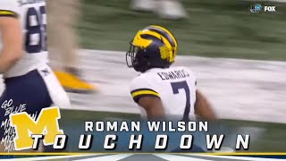 Michigan PERFECT quotDouble Passquot Trick Play TD vs Iowa  2021 College Football [upl. by Cornel]