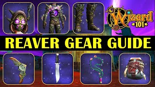 Wizard101  Dream Reaver Gear Guide MAX LEVEL GEAR [upl. by Naamana]