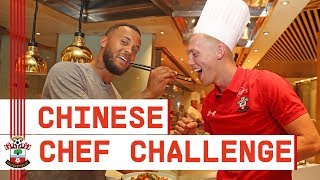 WHOS THE MASTER CHEF Southampton players make Chinese food [upl. by Ennovihc]