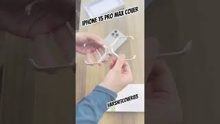 iPhone 15 pro max cover shortsytshorts shortsfeed relatable smartphone youtubeshorts [upl. by Silvain986]