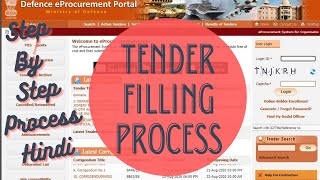 E tender Filling Process E procurement I mahatendersgovin Training [upl. by Craven]