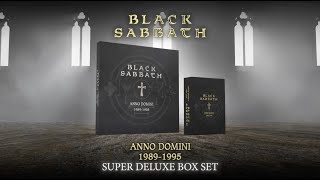 Black Sabbath – Anno Domini 1989  1995 Official Unboxing Video [upl. by Nonnarb]