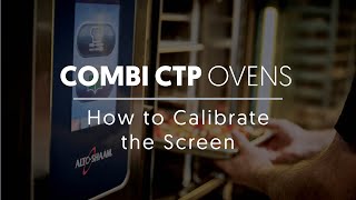 Combi CTP How to Calibrate the Screen [upl. by Ettenotna]