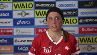 Womens U19 WFC 2018  quotWe feel bad that we could not score enough goalsquot  Andrea Wildermuth [upl. by Dorothee]