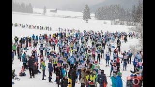 Dolomitenlauf Obertilliach WorldloppetCup Langlaufen IBU Worldloppet Osttirol 2019 [upl. by Dylan542]