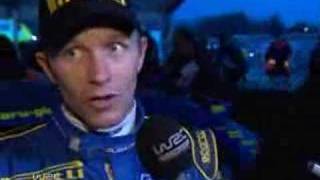 Interview with Petter Solberg in rally of wales 2006 [upl. by Aiciles326]