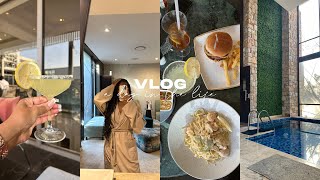 VLOG a day in the life  breakfast spa lunch date [upl. by Ellekcim844]