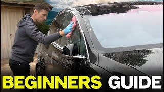 HOW TO WASH A CAR FOR BEGINNERS [upl. by Adniled]