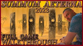 Summum Aeterna  Full Game Walkthrough  Part 1 PC 2023 ULTRA 1440p 60Fps [upl. by Norret]