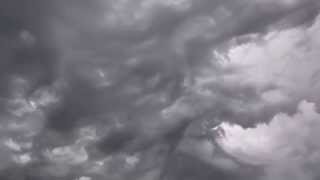 Rare Undulatus Asperatus Clouds Over Northern Illinois  June 29 2012 Part Two ilwx [upl. by Enidaj156]