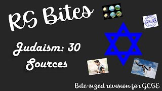 Sources Judaism  GCSE RS Bites [upl. by Llehsyt]