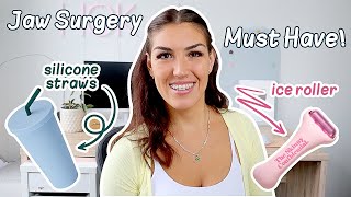 Jaw Surgery RECOVERY ESSENTIALS Double Jaw Surgery Vlog Ep 3 [upl. by Raquela]