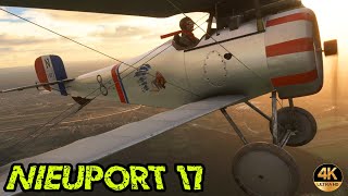 Big Radials Nieuport 17 Trailer Details Gameplay MSFS 2020 4K [upl. by Whitehouse662]