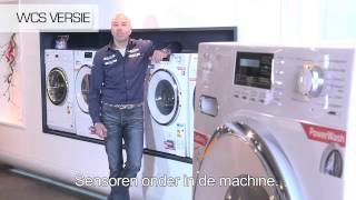 Miele WMF 120 WPSWCS W1 Voorstrijken en PowerShower de nieuwe W1 wasmachine van Miele [upl. by Nnawtna792]