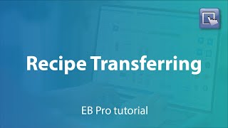 Weintek EasyBuilder Pro tutorial  55 Recipe Transferring [upl. by Legir]