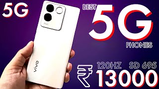 Top 5 best 5G Phone Under 13000 in india 2024  best phone under 13000 5G 2024 [upl. by Dorolice]