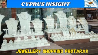 Jewellery Shopping Protaras Cyprus  Gems Jewels amp Gold [upl. by Alaaj167]