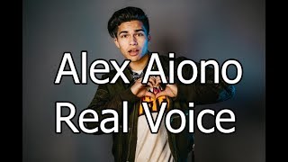 Alex Aiono REAL VOICE WITHOUT AUTOTUNE [upl. by Alicia]