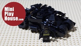 MOC LEGO Batman Tumbler speedbuild [upl. by Akemor]