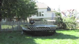 Our Springfree Trampoline Assembly [upl. by Melan]