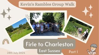 Part 1 of the Firle walk [upl. by Annaihs]