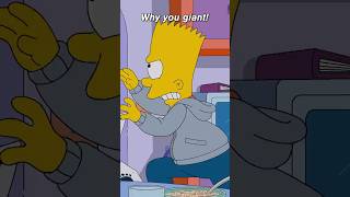 bart strangles homer for once… thesimpsons [upl. by Buff]