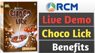 Choco Lick Demo  Rcm Choco lick Benefits  Choco Lick  Rcm Business [upl. by Esaj977]