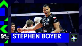 Stephen Boyer The Most Powerful Hitter in World Volleyball [upl. by Ollehcram]