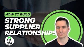 Amazon FBA Wholesale Tips How To Build Strong Supplier Relationships amp Understanding Cashflow [upl. by Charleen860]