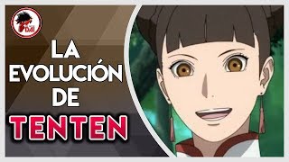 Naruto Historia y Evolución de TENTEN [upl. by Oirram455]