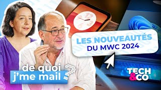 Les nouveaux smartphones et objets connectés du MWC 2024 12 [upl. by Aiciruam]