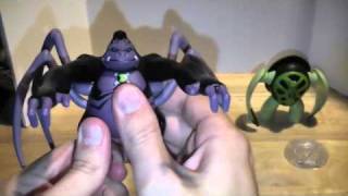 Ben 10 UA Ultimate Spidermonkey and Terraspin Review [upl. by Amisoc]