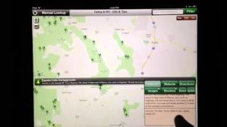 Finding Only Forest Campgrounds with AllStays Camp and RV [upl. by Joan223]