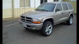 Dodge Durango SLT GPL 2001 [upl. by Anaej630]