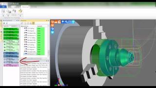 5a Edgecam TestDrive tutorial  Machining in workflow turning [upl. by Asiat]