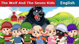 The Wolf And The Seven Kids  Stories for Teenagers  EnglishFairyTales [upl. by Joshia]