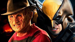 Freddy Krueger vs Wolverine  Epic Rap Battles of History [upl. by Kyrstin305]