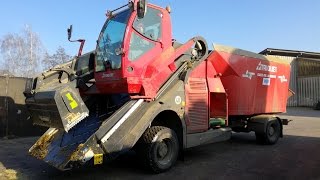 Une Matinée À La Ferme  Mélangeuse Trioliet Triotrac 20 m3 [upl. by Enitsua]