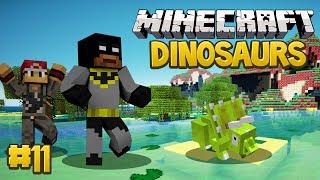 Minecraft Dinosaurs Mod Fossils and Archaeology Survival Series Episode 11  Triceratops Tradegy [upl. by Paradies]